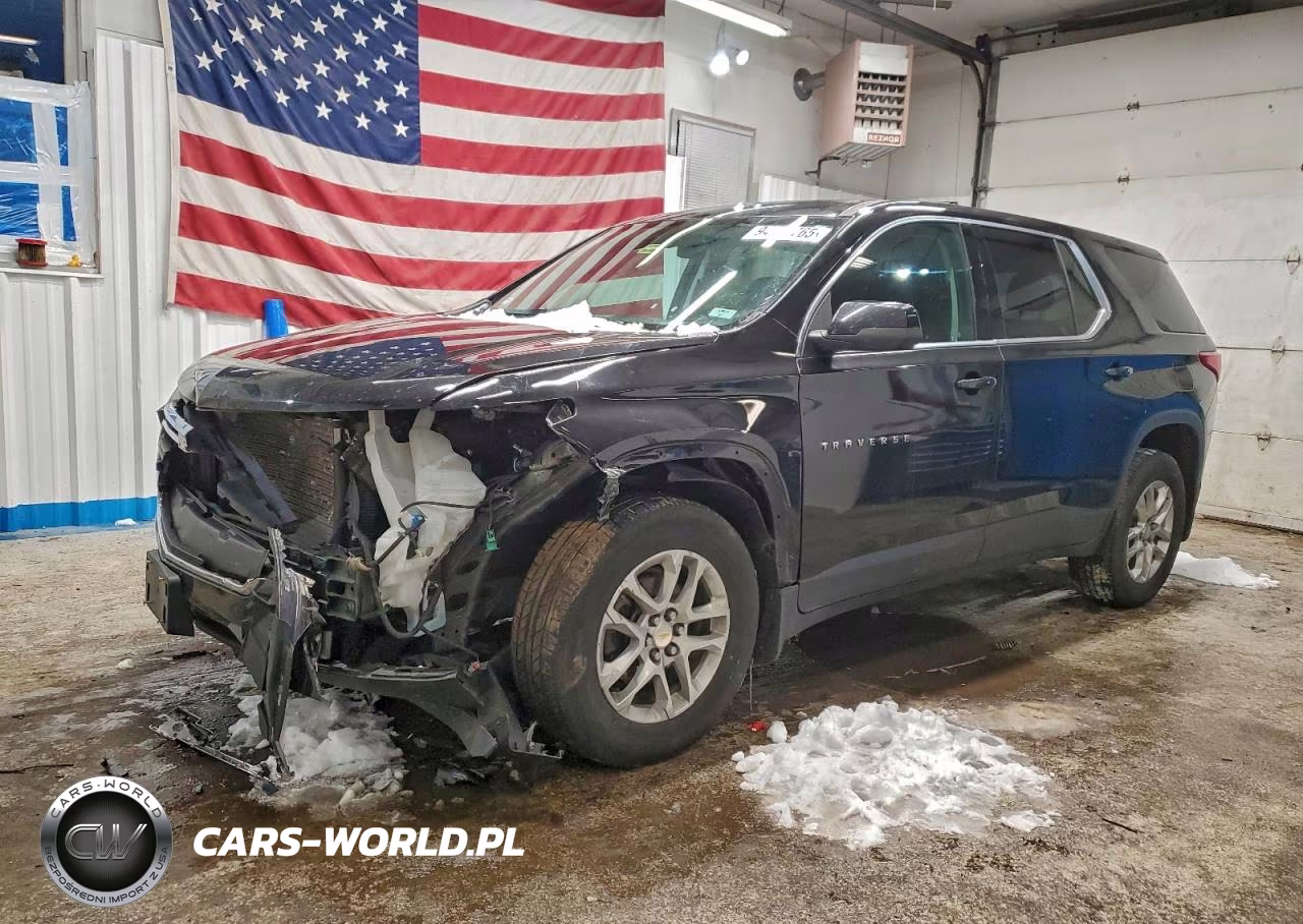 2021 Chevrolet Traverse Ls VIN:1GNEVFKW8MJ203687 - 1