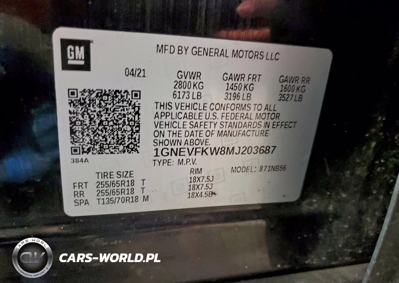 2021 Chevrolet Traverse Ls VIN:1GNEVFKW8MJ203687 - 13