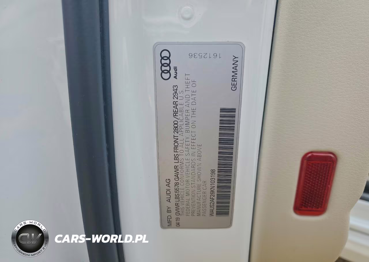 2019 Audi A7 Prestige VIN:WAUS2AF26KN103198 - 13