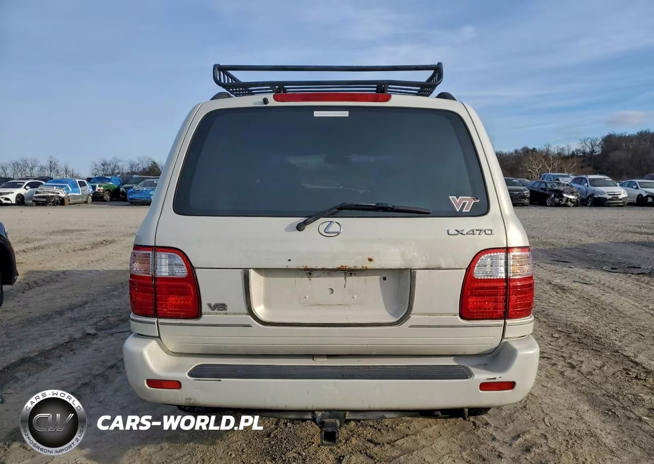 2000 Lexus Lx 470 VIN:JT6HT00W0Y0080756 - 6
