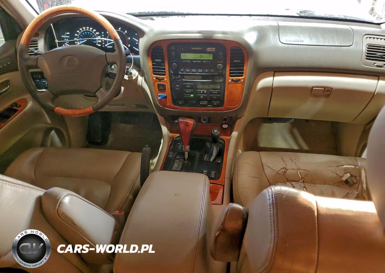 2000 Lexus Lx 470 VIN:JT6HT00W0Y0080756 - 8