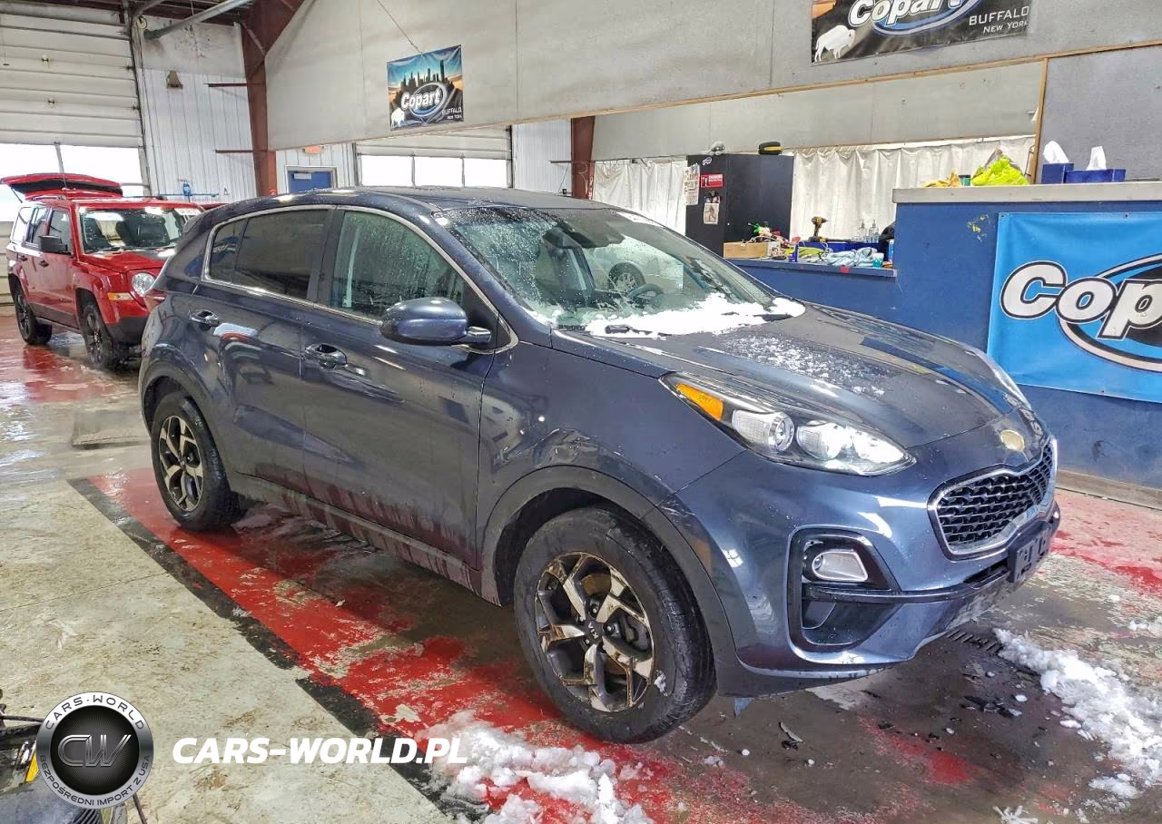 2021 Kia Sportage Lx VIN:KNDPMCACXM7851300 - 4