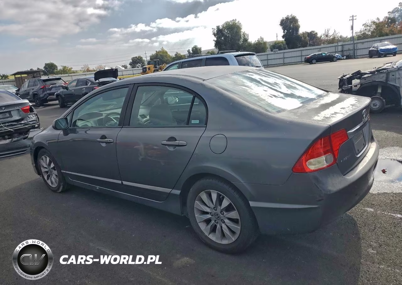 2009 Honda Civic Ex VIN:19XFA16889E027624 - 2