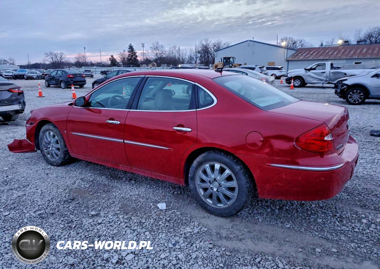 2008 Buick Lacrosse Cxl VIN:2G4WD582581166219 - 2