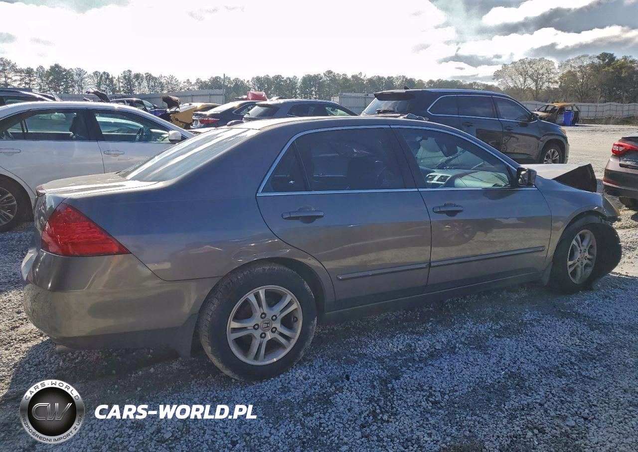 2007 Honda Accord Ex VIN:1HGCM56897A221730 - 3