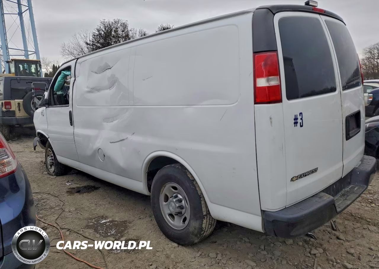 2017 Chevrolet Express G2500 VIN:1GCWGAFF7H1302656 - 2