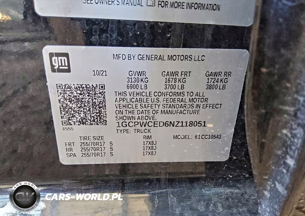 2022 Chevrolet Silverado Ltd C1500 Lt VIN:1GCPWCED6NZ118051 - 12