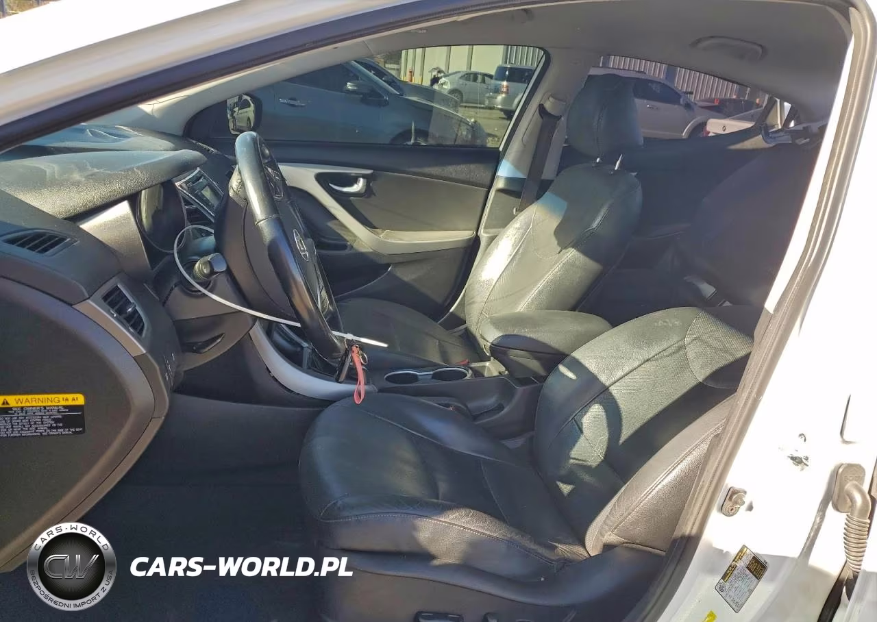 2014 Hyundai Elantra Se VIN:5NPDH4AE3EH521395 - 7