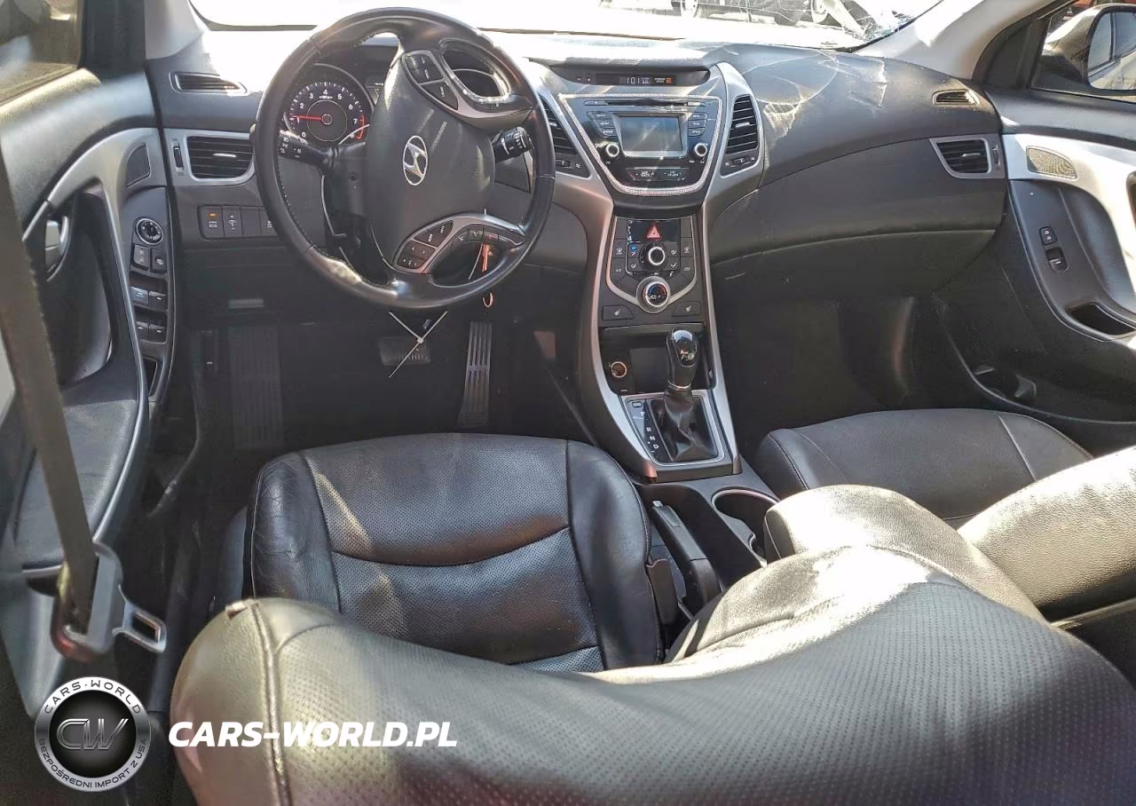 2014 Hyundai Elantra Se VIN:5NPDH4AE3EH521395 - 8