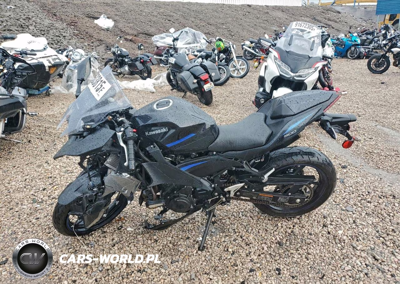 2025 Kawasaki Ex500 A VIN:ML5EXGJ19SDA49157 - 3