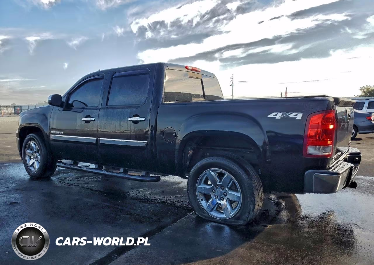 2013 GMC Sierra K1500 Sle VIN:3GTP2VE78DG214389 - 2