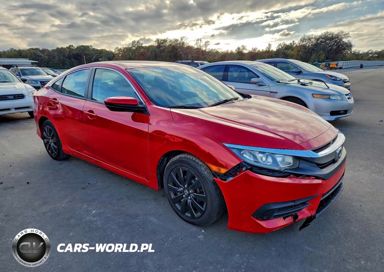 2016 Honda Civic Lx VIN:2HGFC2F5XGH542214 - 4