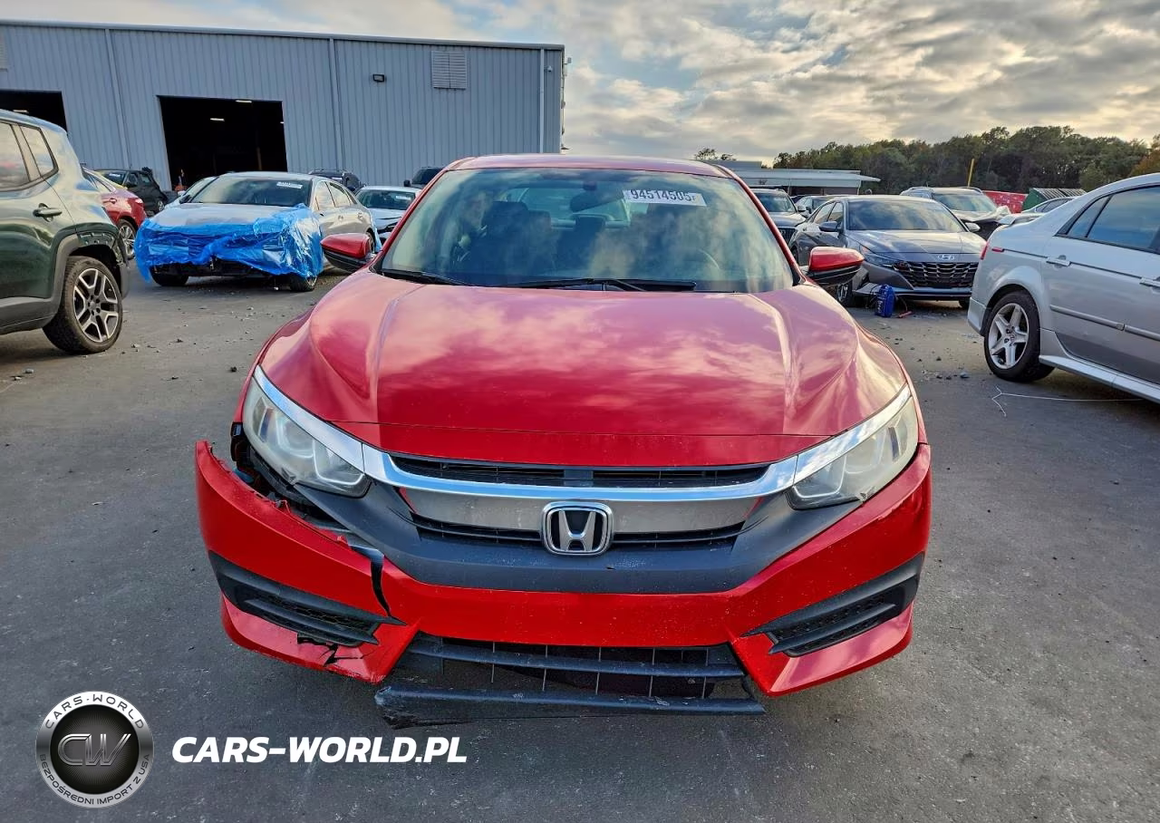 2016 Honda Civic Lx VIN:2HGFC2F5XGH542214 - 5
