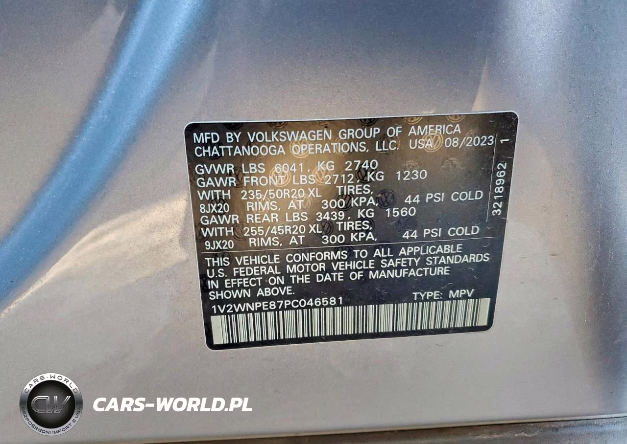 2023 Volkswagen Id.4 Pro S VIN:1V2WNPE87PC046581 - 13