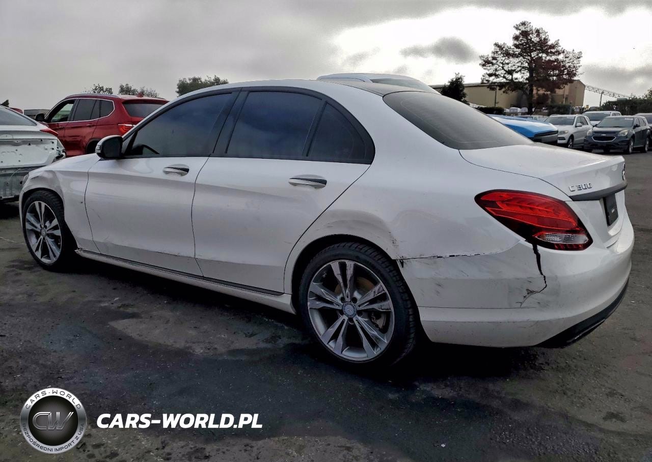 2016 Mercedes-Benz C 300 VIN:55SWF4JB5GU097318 - 2
