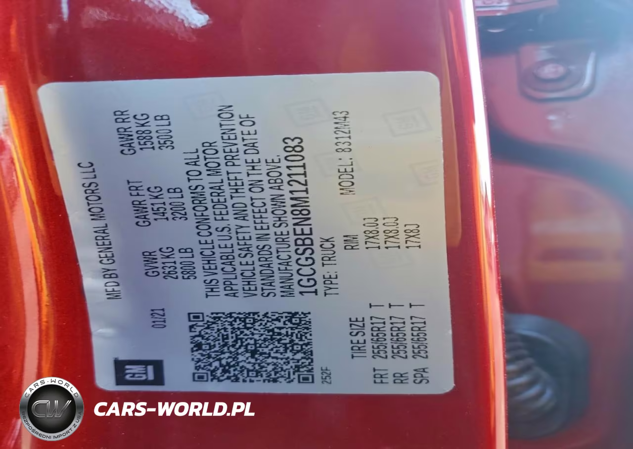 2021 Chevrolet Colorado VIN:1GCGSBEN8M1211083 - 12