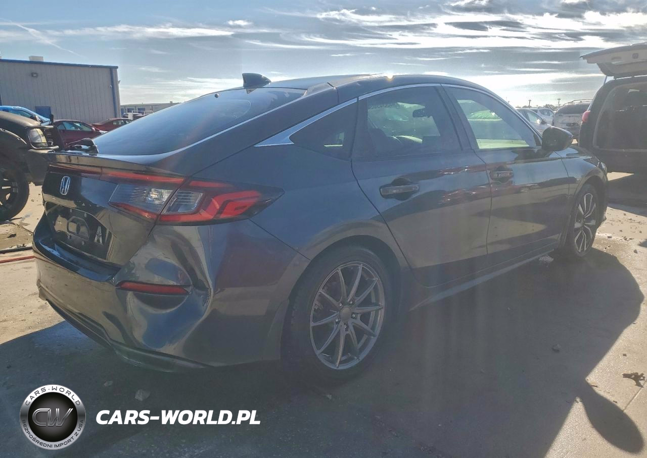 2022 Honda Civic Exl VIN:19XFL1H73NE008827 - 3
