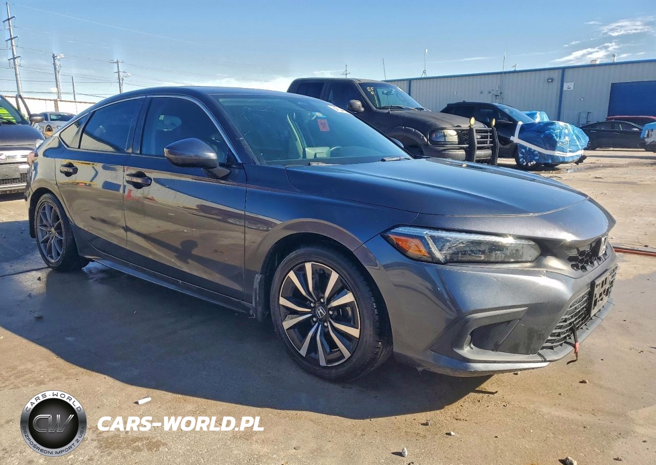 2022 Honda Civic Exl VIN:19XFL1H73NE008827 - 4