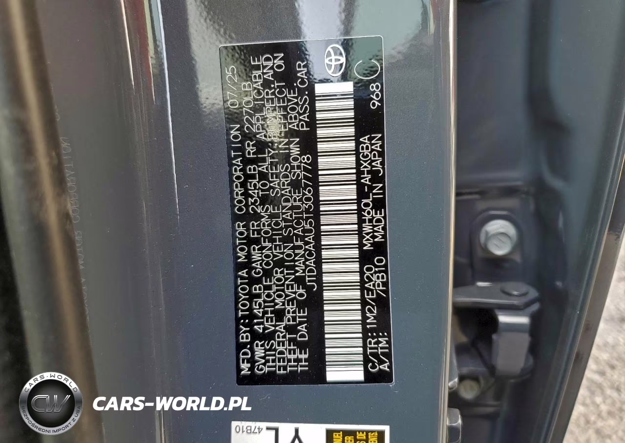 2026 Toyota Prius Le VIN:JTDACAAU5T3067778 - 12