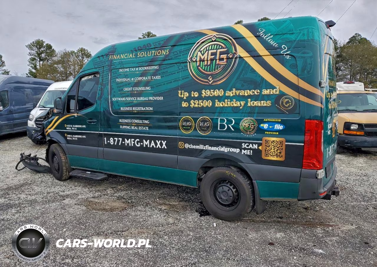 2022 Mercedes-Benz Sprinter 2500 VIN:W1W4EBHY4NT099232 - 2