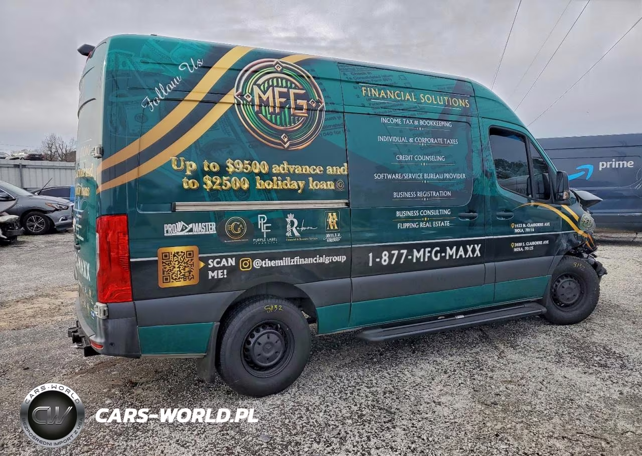 2022 Mercedes-Benz Sprinter 2500 VIN:W1W4EBHY4NT099232 - 3