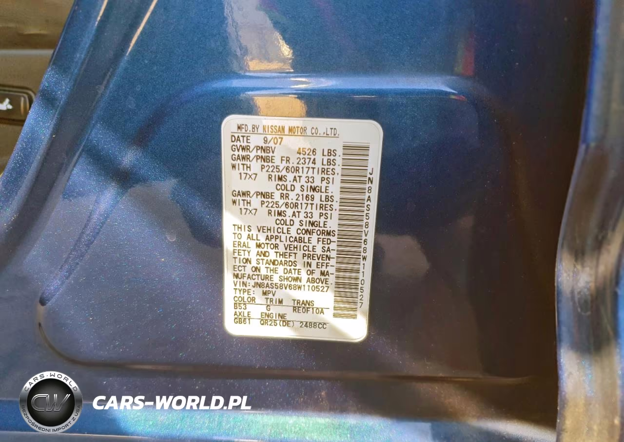 2008 Nissan Rogue S VIN:JN8AS58V68W110527 - 14