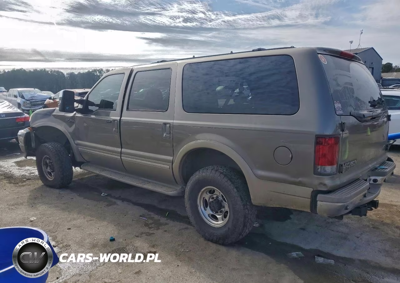 2002 Ford Excursion Limited VIN:1FMSU43F22ED01391 - 2