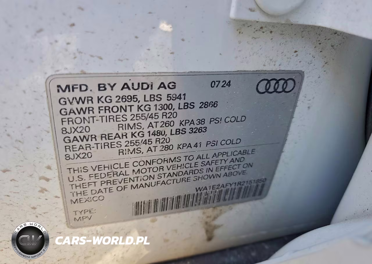 2024 Audi Q5 E VIN:WA1E2AFY1R2151850 - 13
