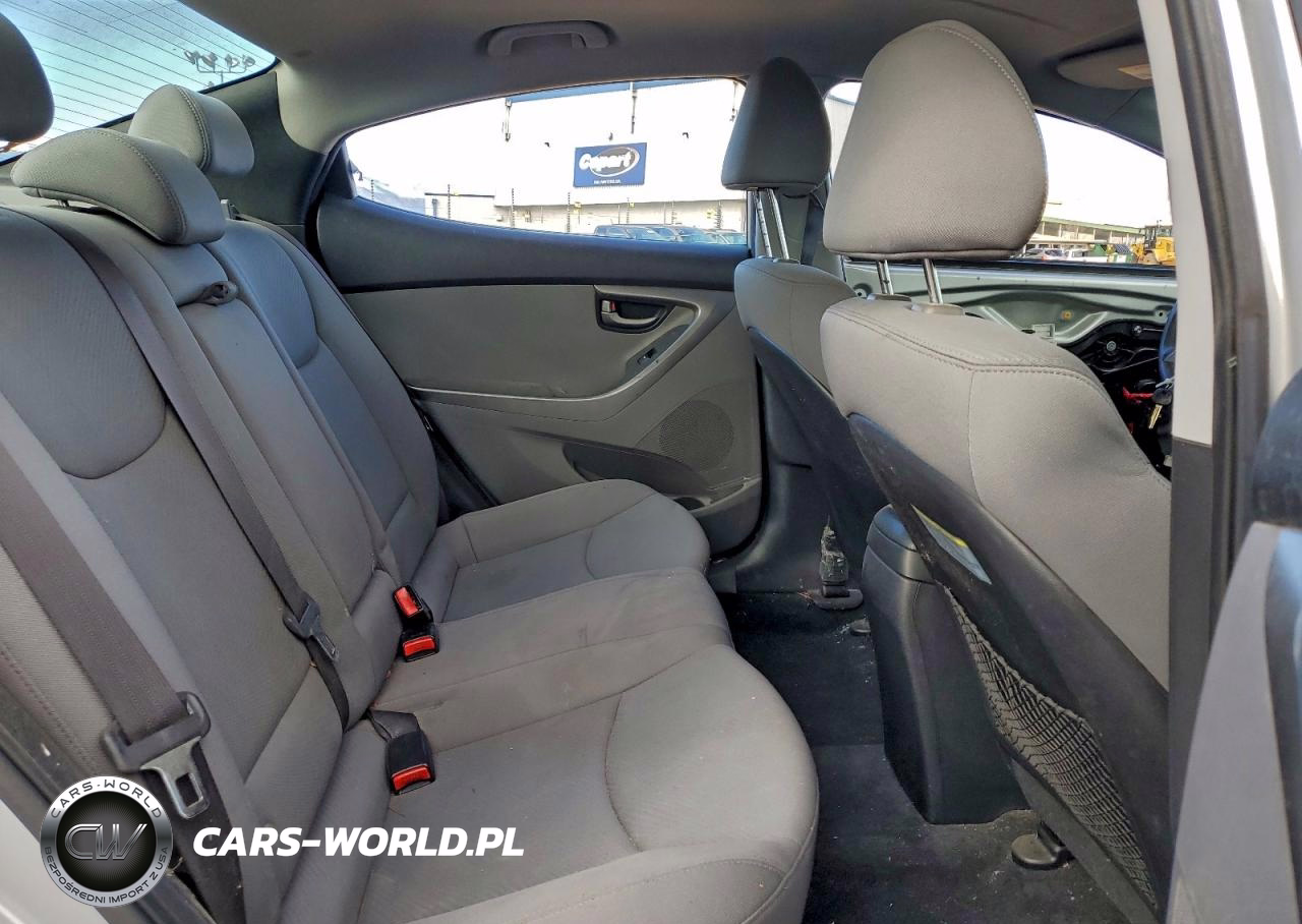 2013 Hyundai Elantra Gls VIN:KMHDH4AEXDU779512 - 10