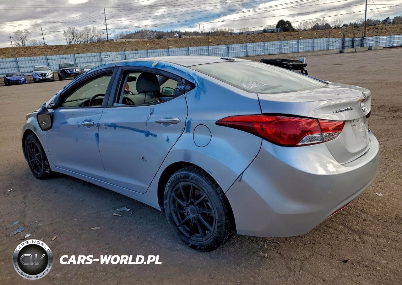 2013 Hyundai Elantra Gls VIN:KMHDH4AEXDU779512 - 2