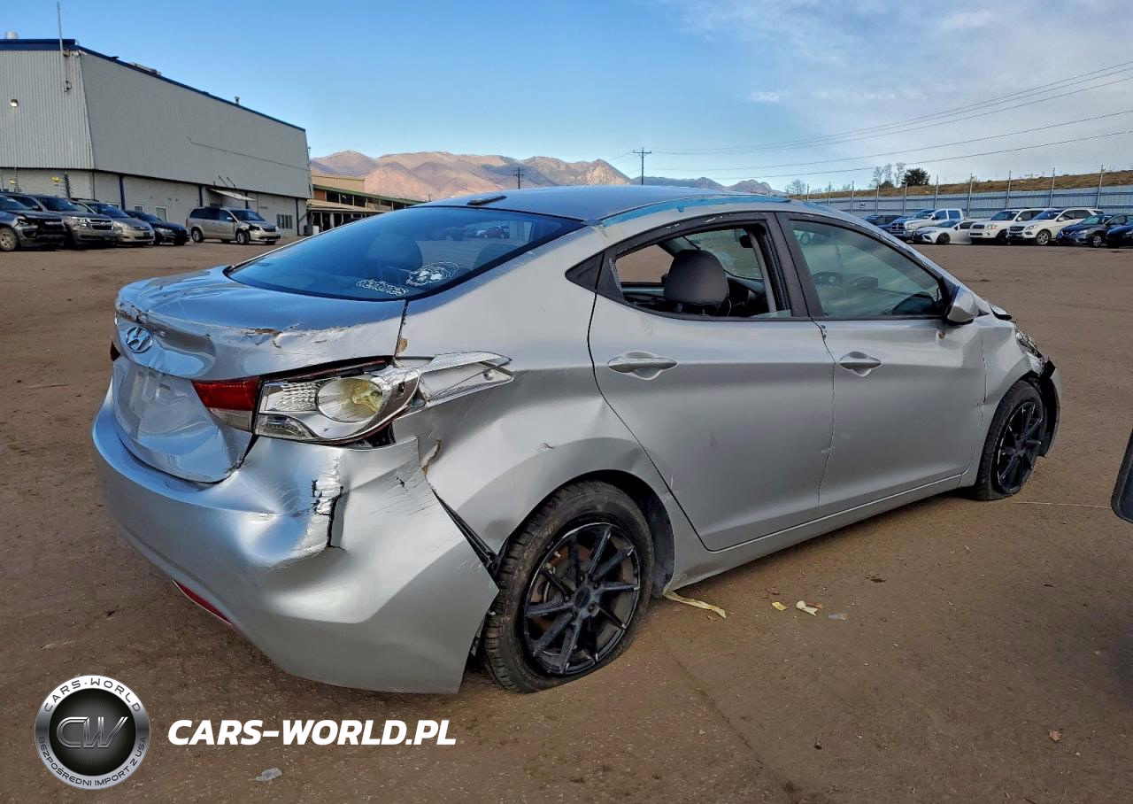 2013 Hyundai Elantra Gls VIN:KMHDH4AEXDU779512 - 3