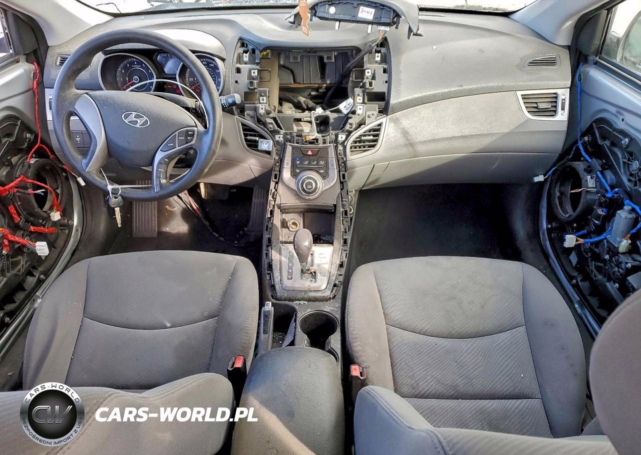 2013 Hyundai Elantra Gls VIN:KMHDH4AEXDU779512 - 8