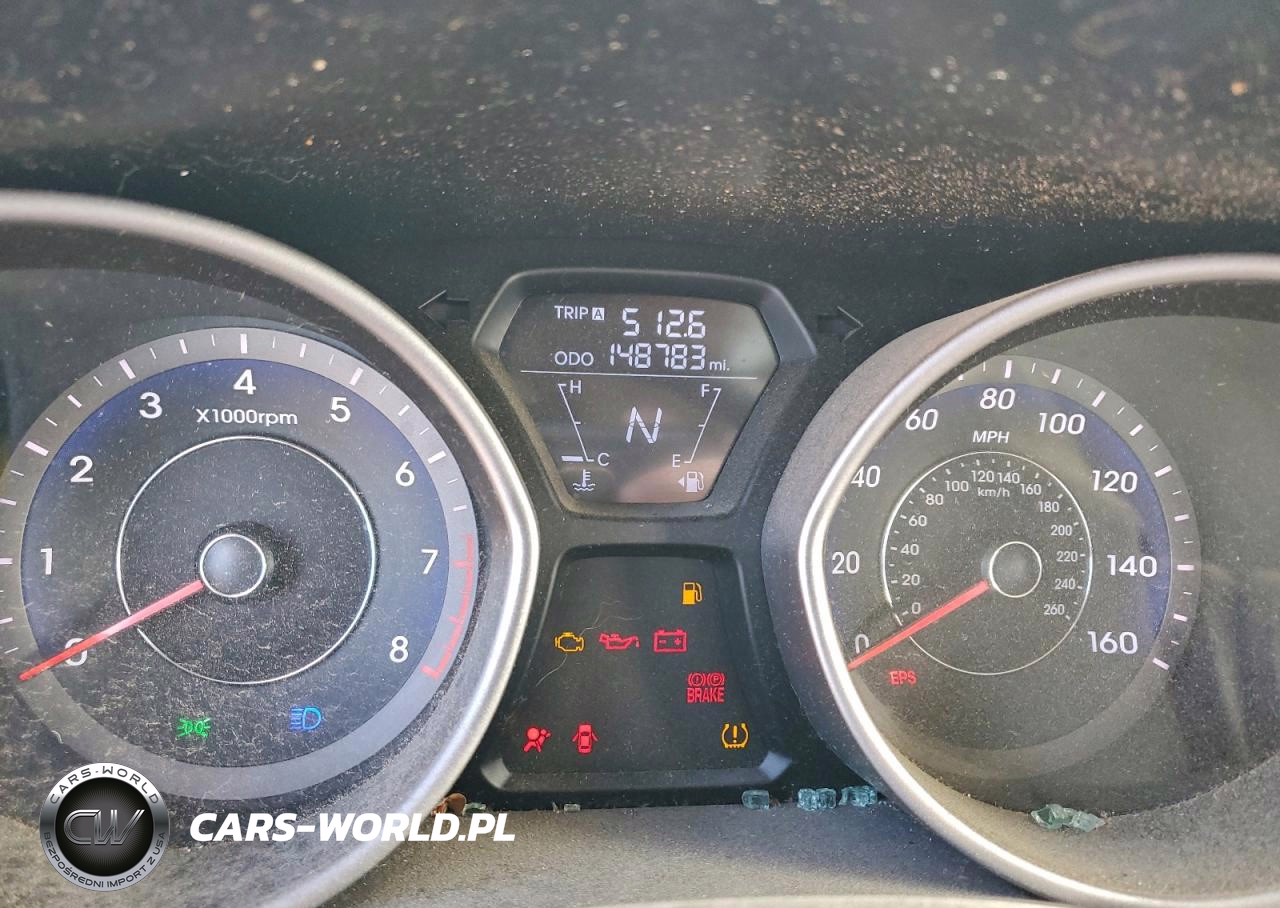 2013 Hyundai Elantra Gls VIN:KMHDH4AEXDU779512 - 9