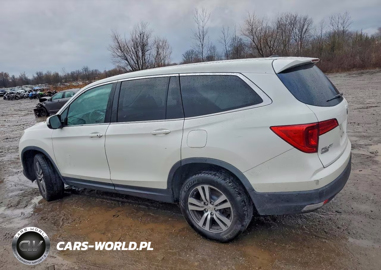 2017 Honda Pilot Exl VIN:5FNYF6H57HB045552 - 2