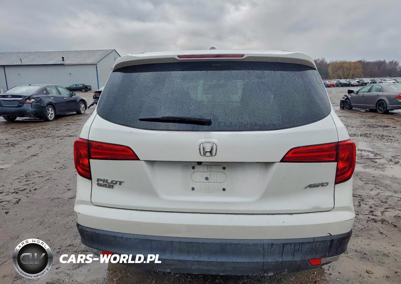 2017 Honda Pilot Exl VIN:5FNYF6H57HB045552 - 6