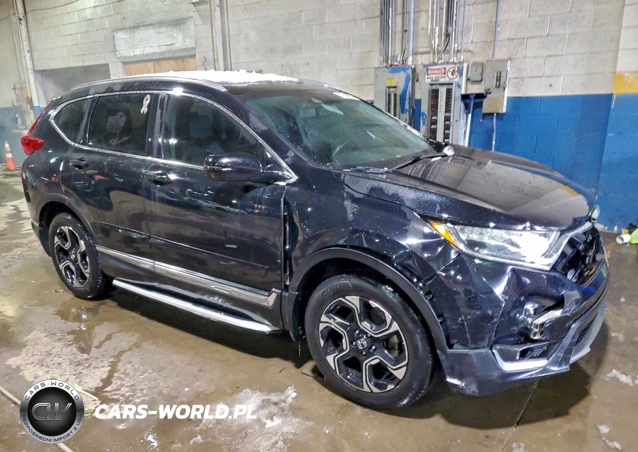 2018 Honda Cr-V Touring VIN:7FARW2H92JE015482 - 4