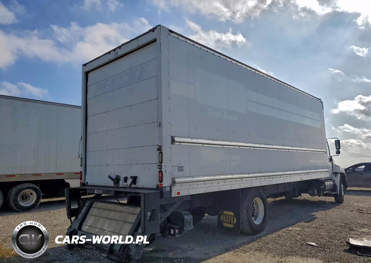2017 Hino 258-268 Box Truck VIN:5PVNJ8JV5H4S65500 - 3