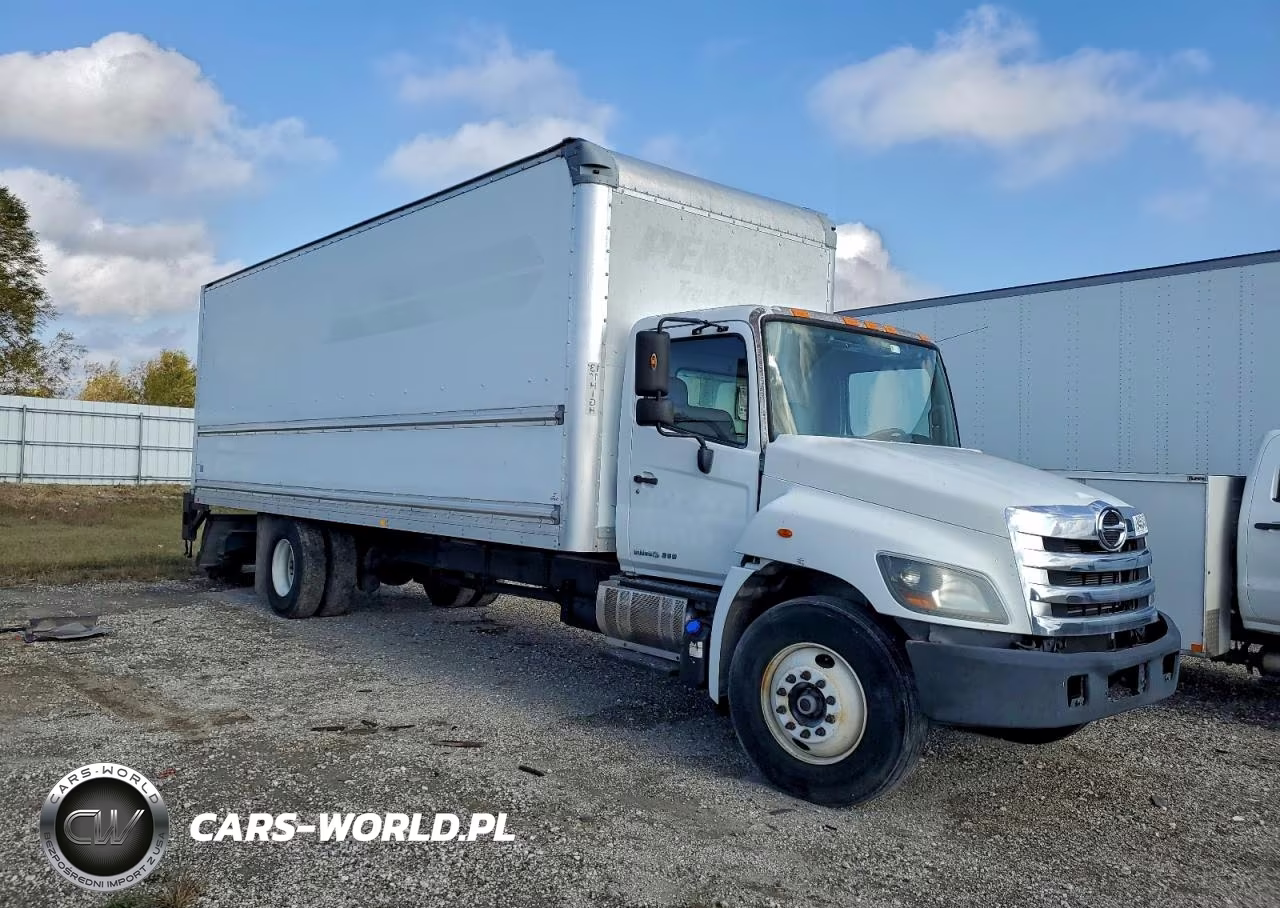 2017 Hino 258-268 Box Truck VIN:5PVNJ8JV5H4S65500 - 4