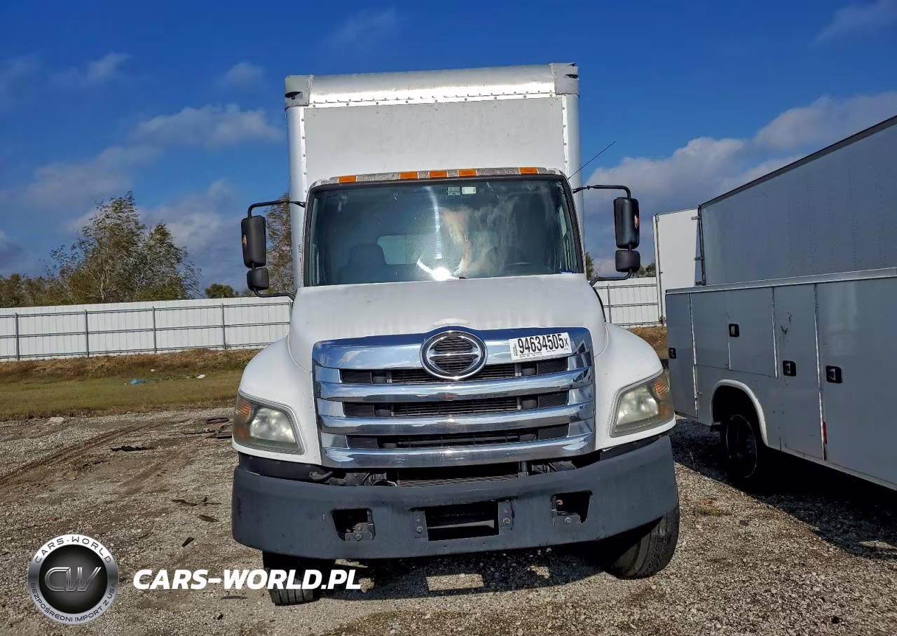 2017 Hino 258-268 Box Truck VIN:5PVNJ8JV5H4S65500 - 5