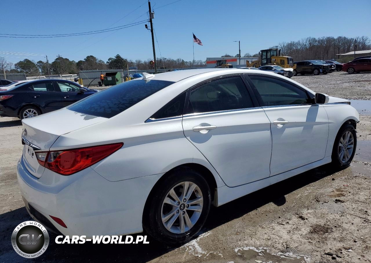 2014 Hyundai Sonata Gls VIN:5NPEB4AC5EH942118 - 3