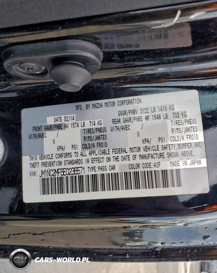 2014 Mazda Mx-5 Miata Club VIN:JM1NC2MF6E0236571 - 12