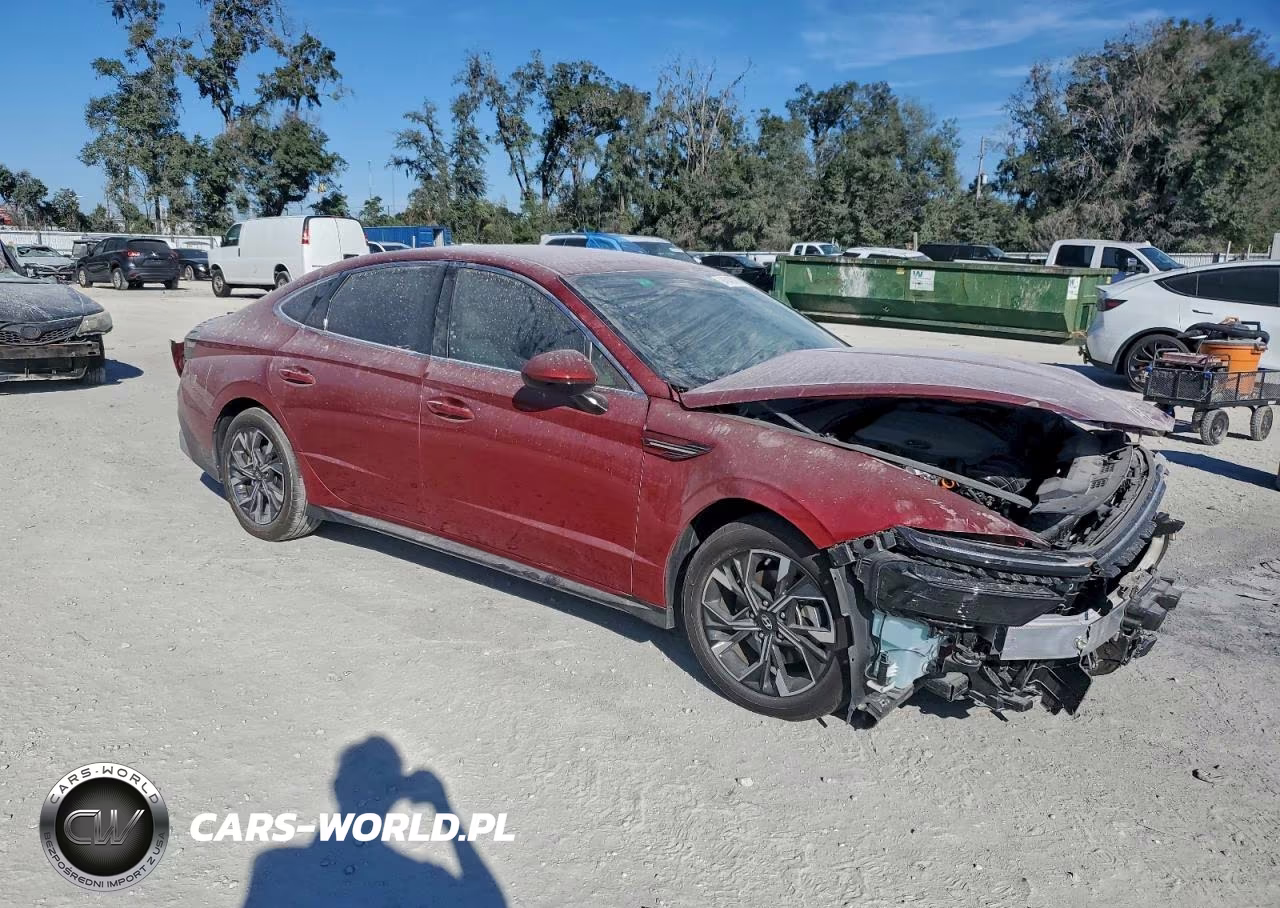 2024 Hyundai Sonata Sel VIN:KMHL64JA7RA399244 - 4