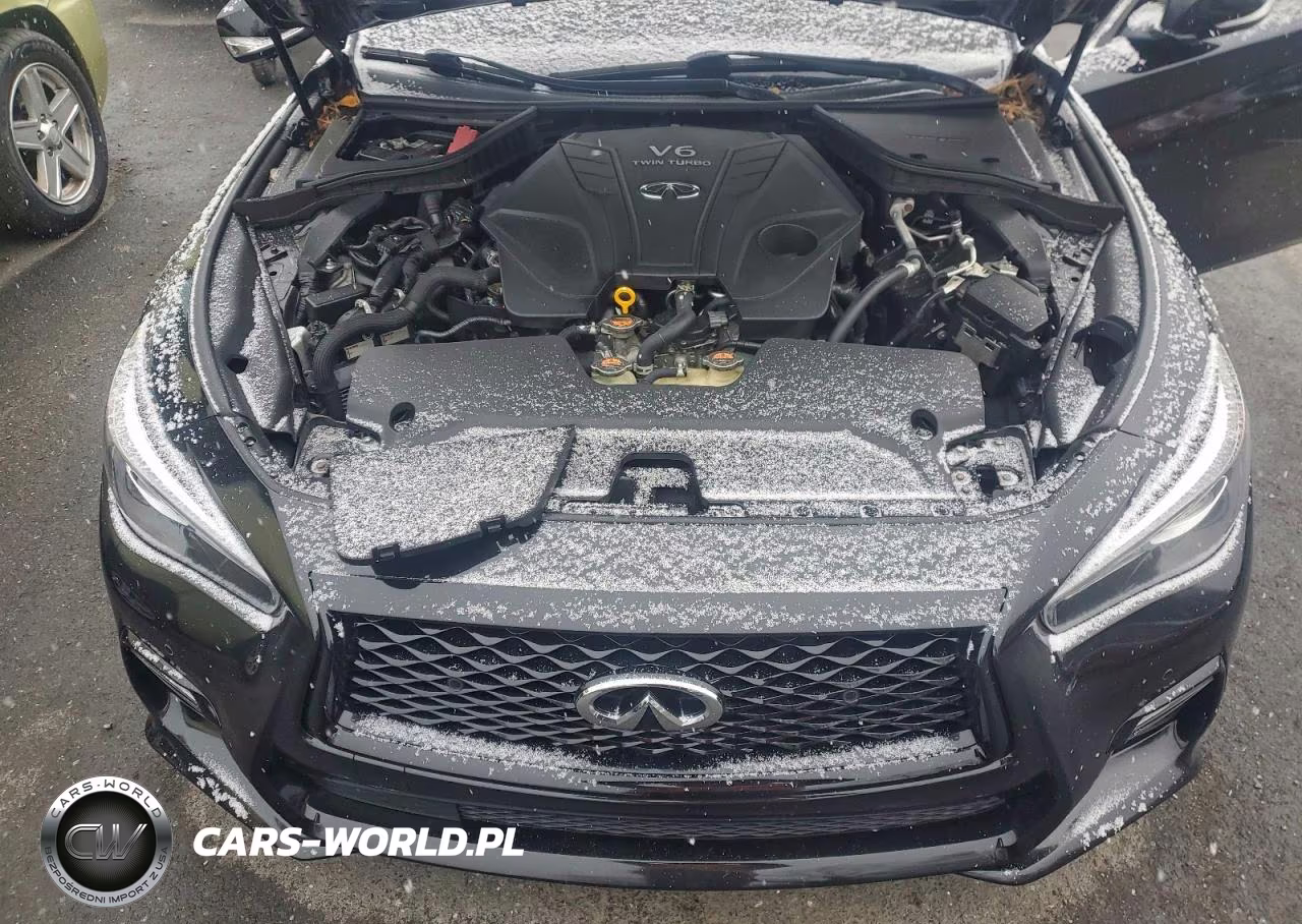 2021 Infiniti Q50 Red Sport 400 VIN:JN1FV7DR5MM880255 - 11