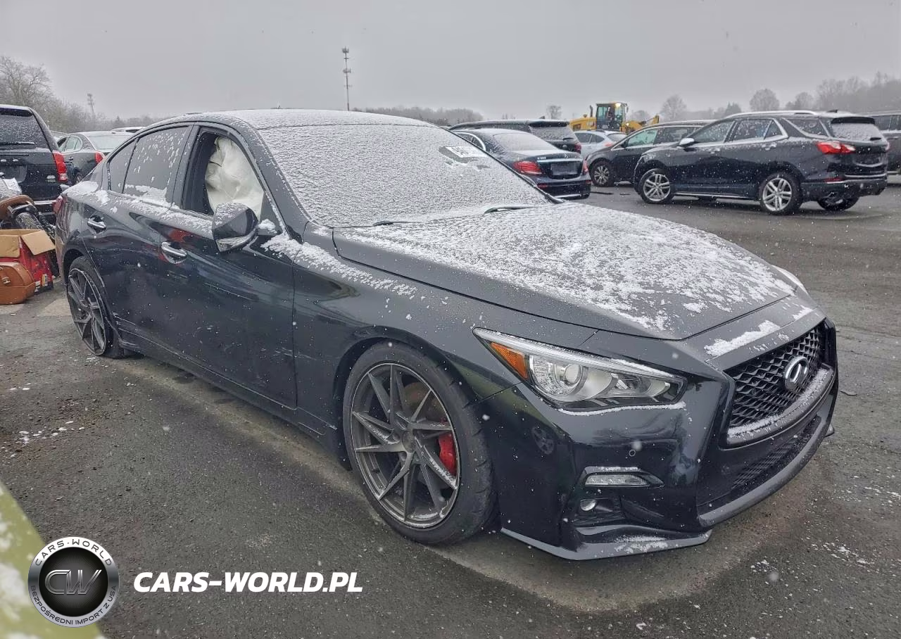 2021 Infiniti Q50 Red Sport 400 VIN:JN1FV7DR5MM880255 - 4