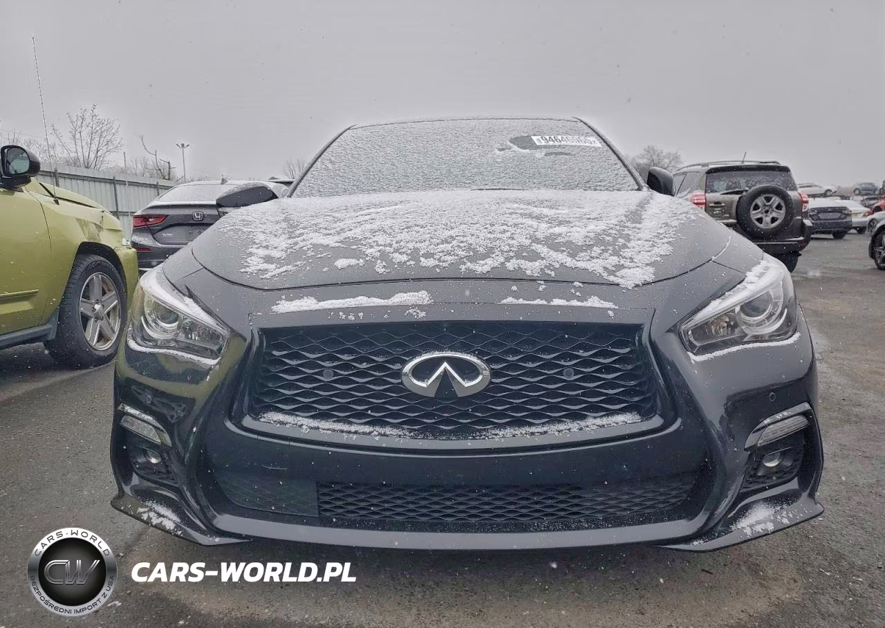 2021 Infiniti Q50 Red Sport 400 VIN:JN1FV7DR5MM880255 - 5