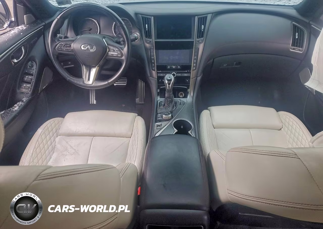 2021 Infiniti Q50 Red Sport 400 VIN:JN1FV7DR5MM880255 - 8