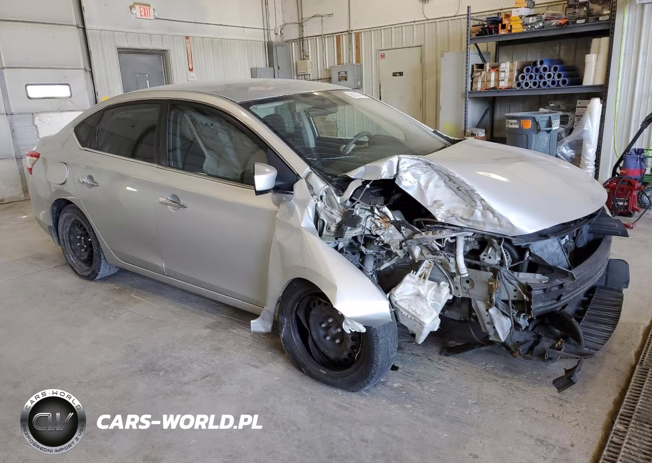 2015 Nissan Sentra S VIN:3N1AB7AP1FY321839 - 4