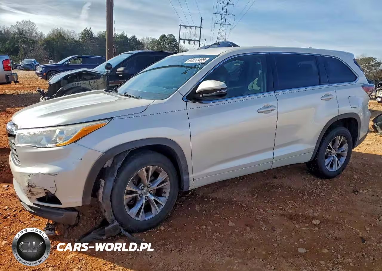 2014 Toyota Highlander Le – zdjęcie 1 z 13