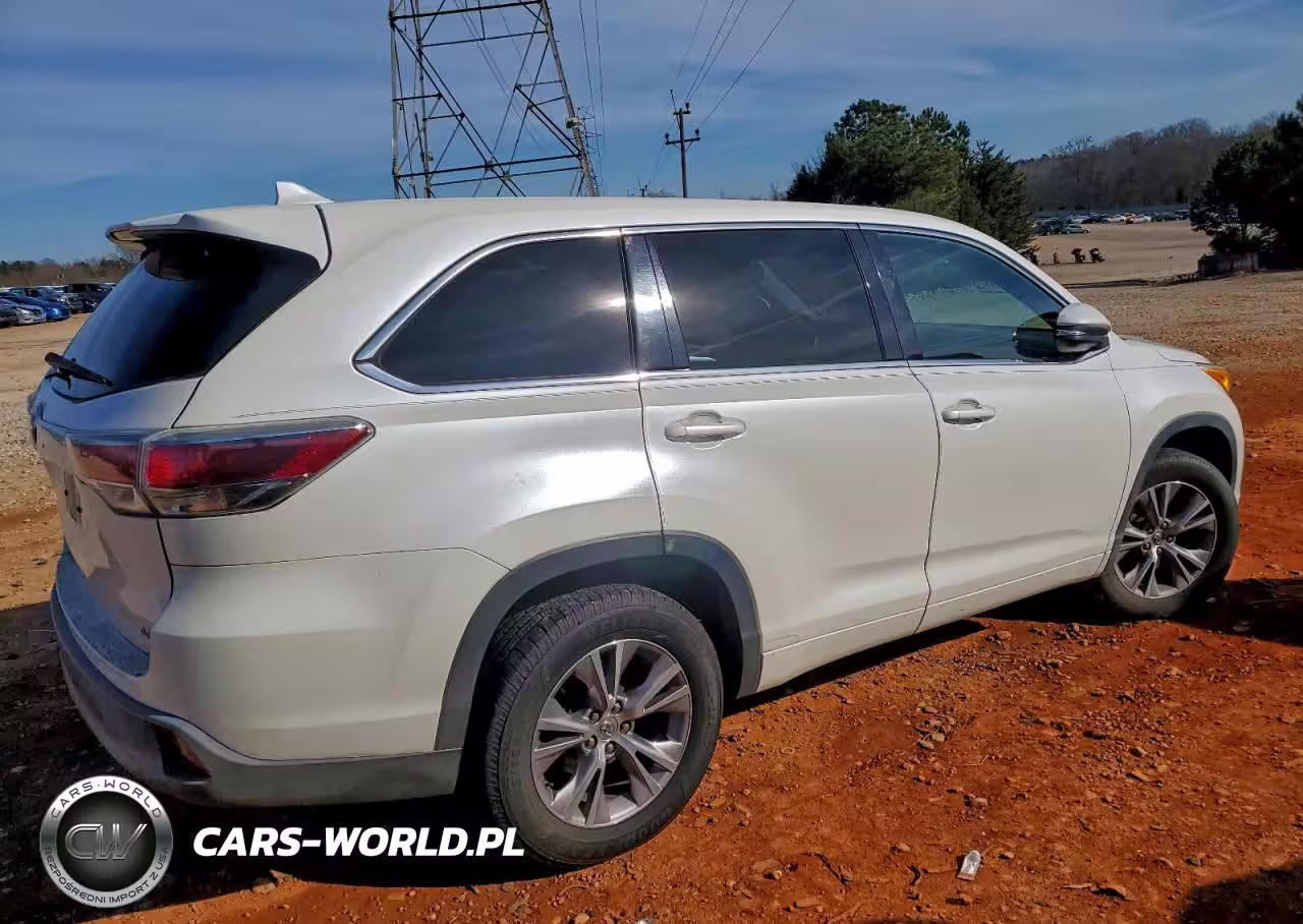 2014 Toyota Highlander Le VIN:5TDZKRFH2ES016790 - 3