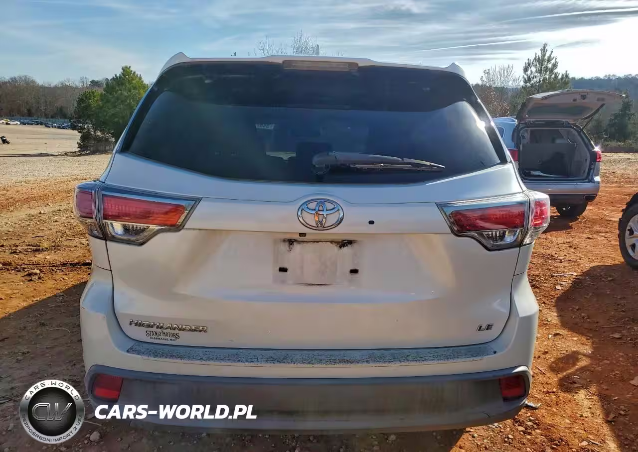 2014 Toyota Highlander Le VIN:5TDZKRFH2ES016790 - 6